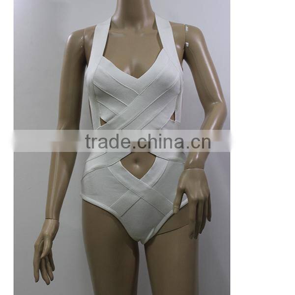 In sale white backless dress sexy hollow out white swimsuit