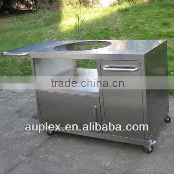 Luxurious mobile kamado ceramic bbq islands