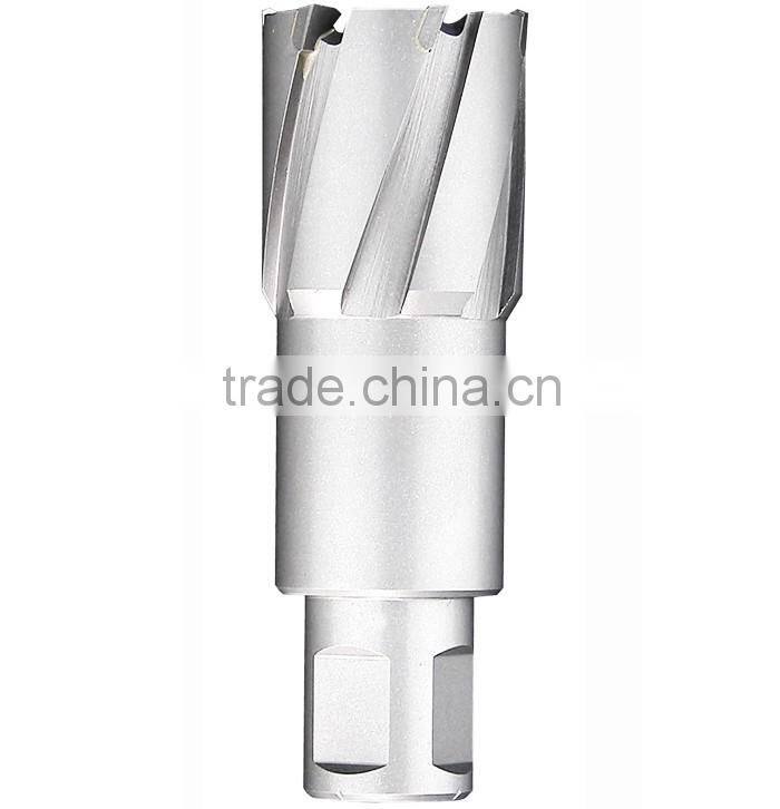 Core drills with DNTX-4 type, TCT core cutter with weldon shank for drilling machines