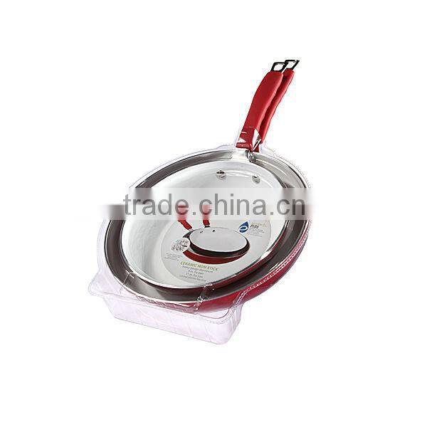 2pcs Aluminum ceramic cookware set XJ-12619