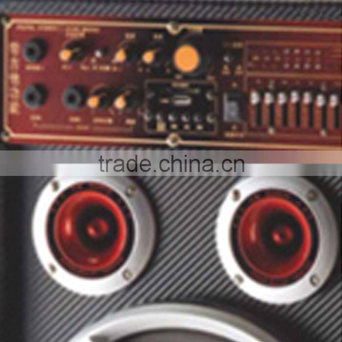 New style audio professional musical speaker with wireless microphone