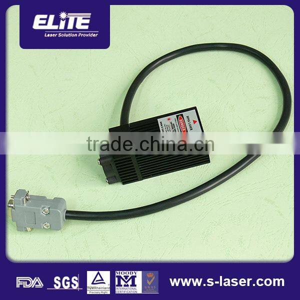 Wide temp. operating green laser module 1500mw 532nm with TEC cooler