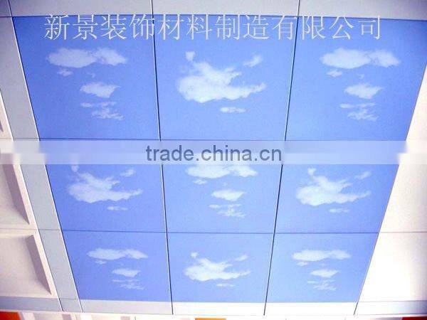 transfer printing aluminum ceiling tile