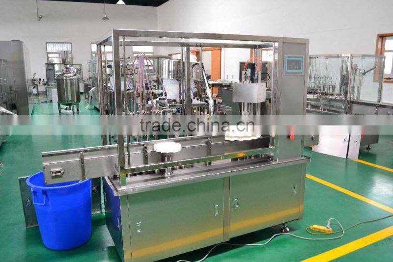 Automatic liquid filling packaging line