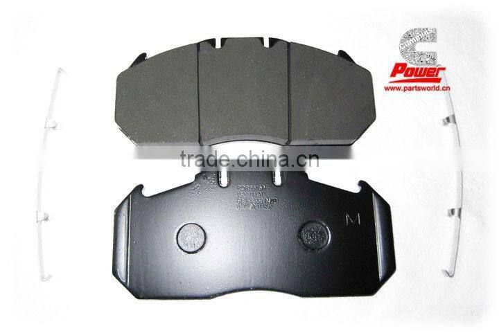 Zonda,ankai bus, truck moulded friction brake lining in brake system