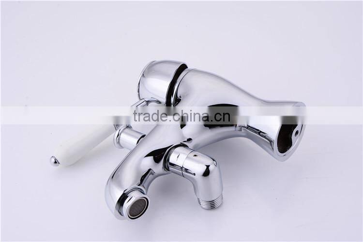 QL-12021B european style brass ce chromed economic basin shower faucet