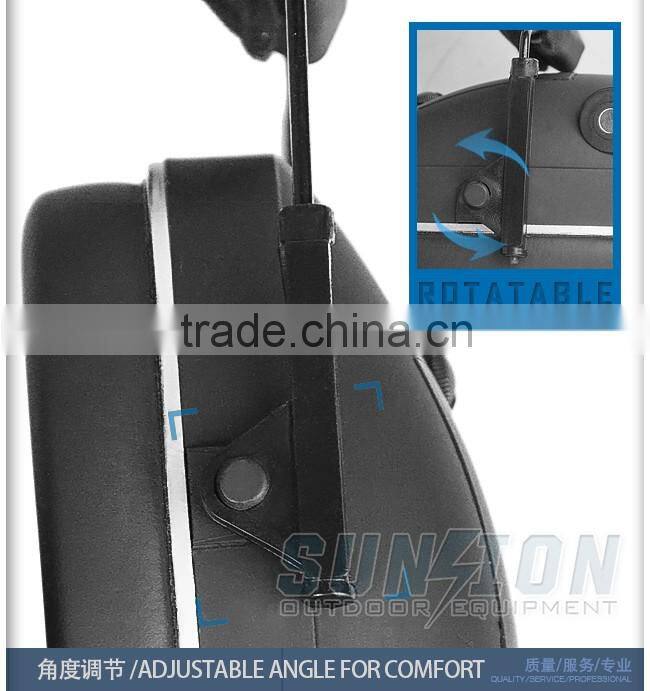 ABS Material Durable Tactical Ear Muff (Electronic Control)