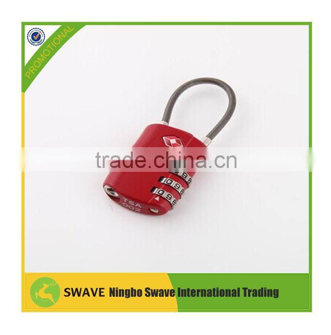Long safe travel lock,buy 3 digital resettable combination lock