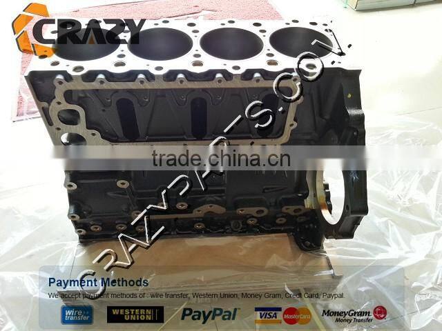 Diesel engine 4HK1 cylinder block for excavator spare parts,4HK1engine parts