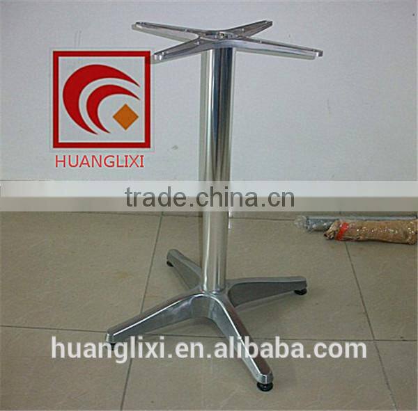 Aluminum cross eat foot, leisure table leg