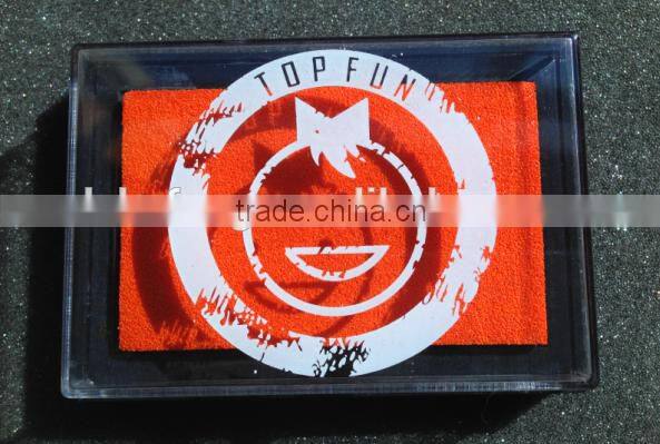 hot sell 5*7 orange plastic ink pad