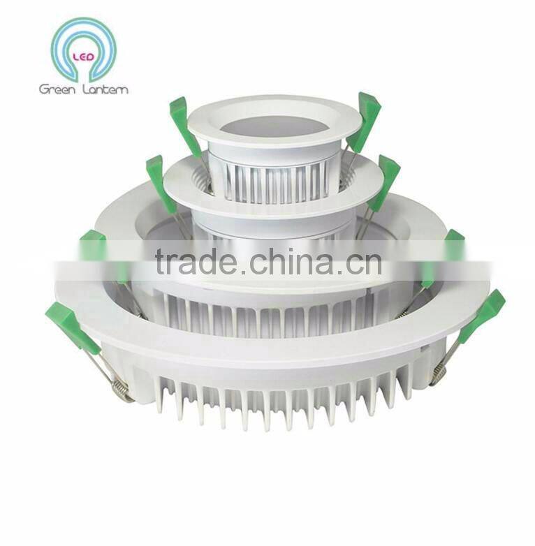 2.4G remoted controlled led dwonlight with SAA CE RoHS certification dimmable led downlight Color changable dimmable