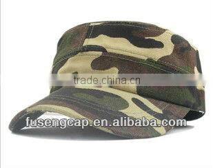 camouflage colour washed cotton military style caps