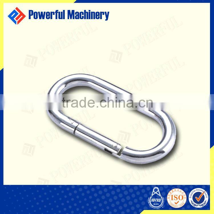 Spring Carabiner Clip with Screw