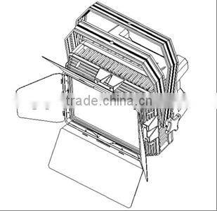 Dmx 160w Led Studio Light Theater Stage Lighting Led Panel Light