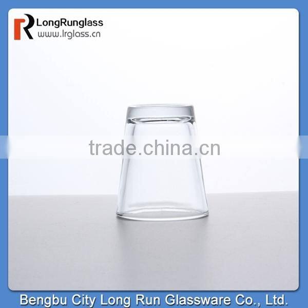 LongRun bengbu high quality unbreakable round heavy bottom wine glass