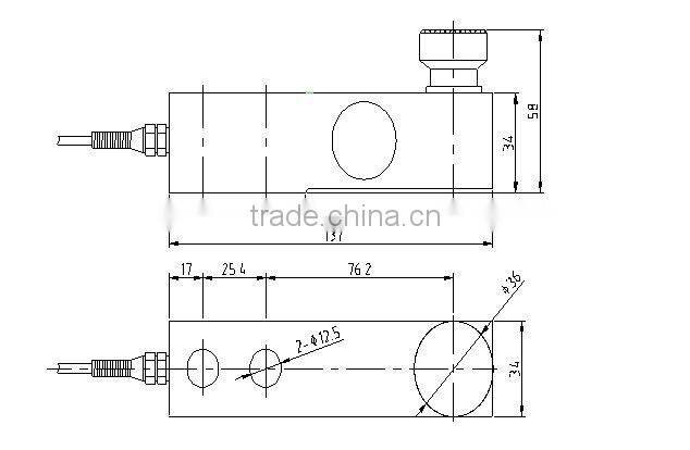 platform scale load cell