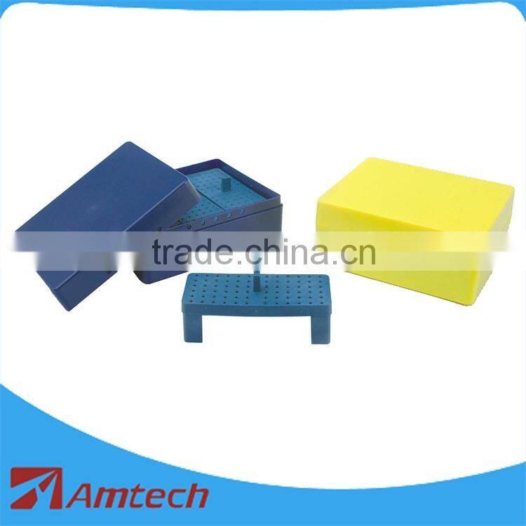 Dental product Plastic 216-Holes AMS012B dental bur box for reamer