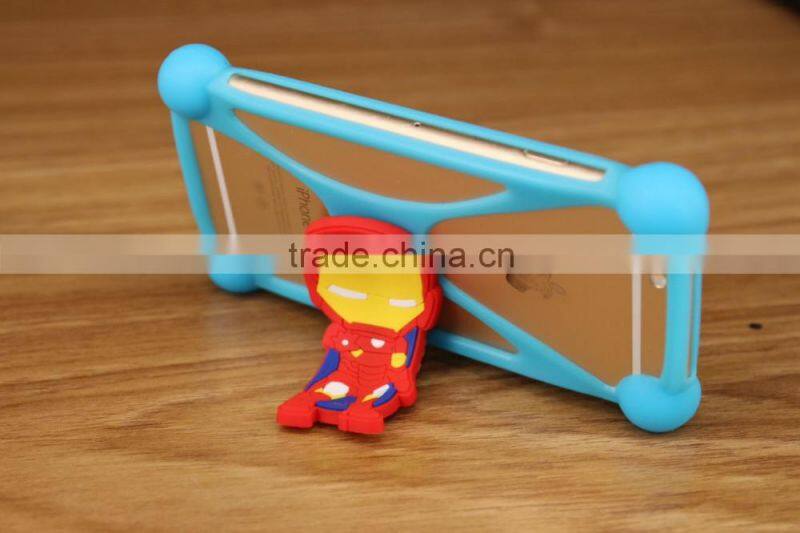 Wholesale Universal Custom Elastic Silicone Mobile Phone Frame Bumper, Protective phone case