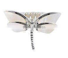 Beautiful dragonfly shaped rings
