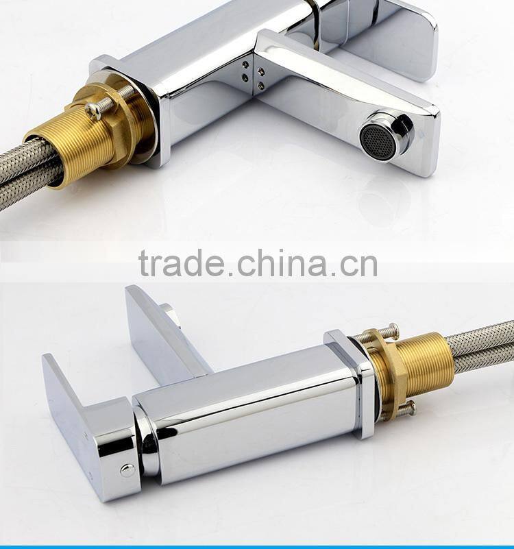 Zinc Handle Brass Basin Wash Basin Tap