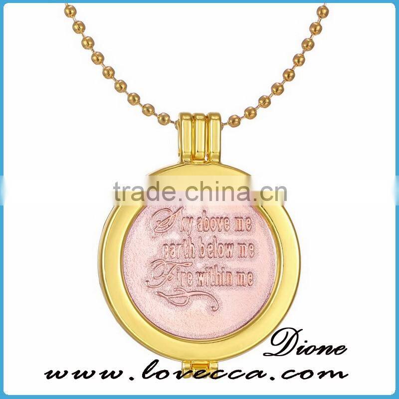 Dubai gold plating fashion jewelry wholesale crystal skull pendant necklace