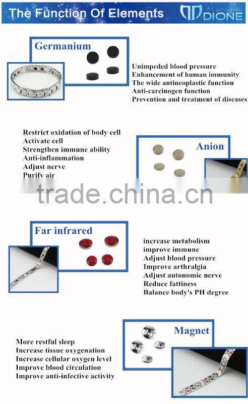 Mix styles factory wholesale health care blood pressure magnetic bracelet control bracelet