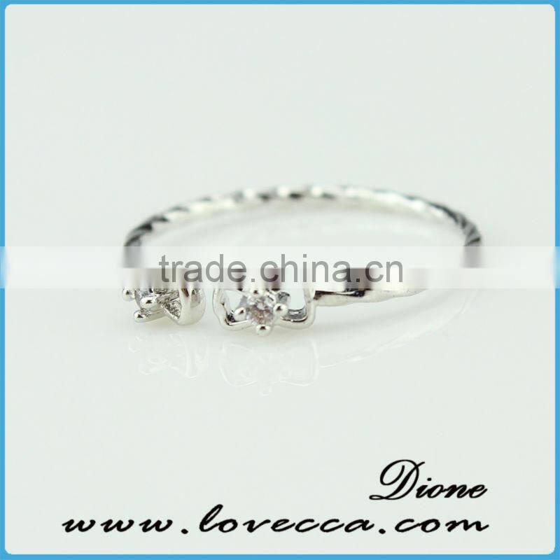 2015 new fashion hot sell shining fashion crystal pave diamond rings for party