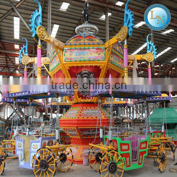 New design amusement rides! Lino outdoor rotary poark rides modern times rides for sale