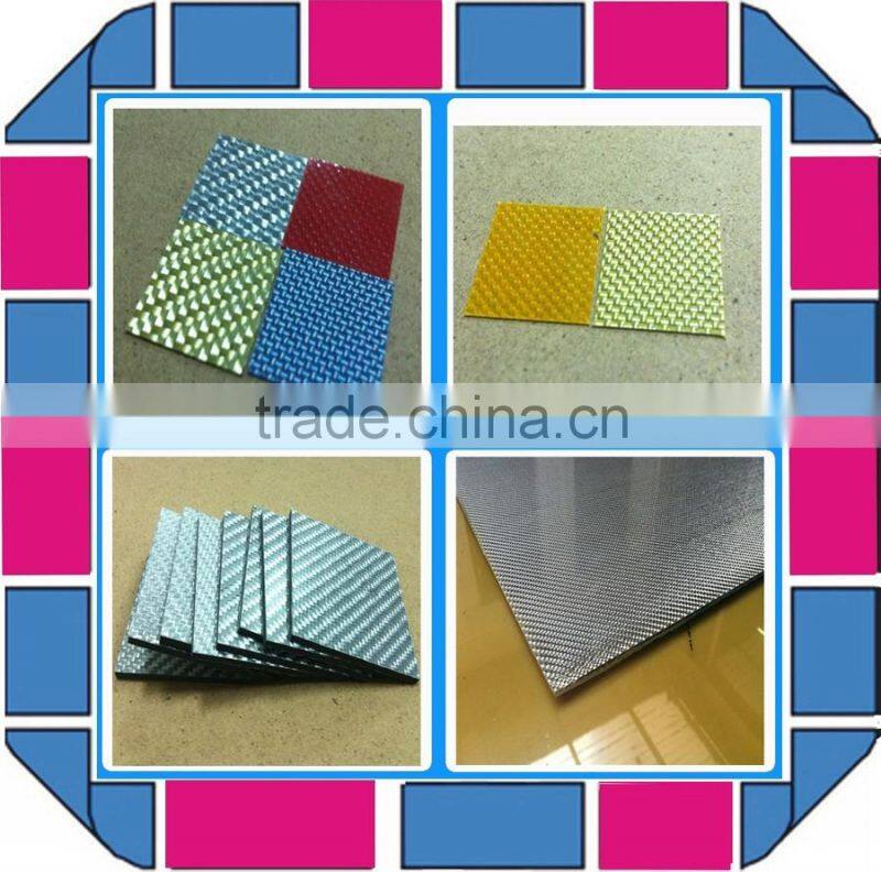 3K twill plain woven hard carbon fiber board/sheet