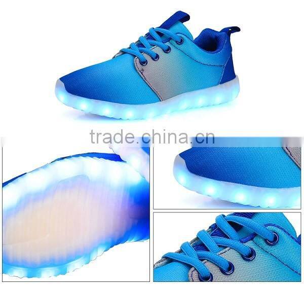 2016 New Arrival Fashionable LED Light Up Shoes Men Casual Shoe