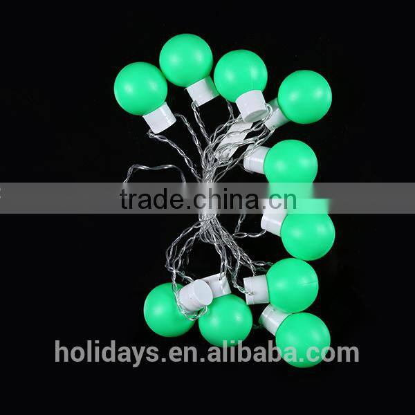 christmas deco copper wire led ball string light