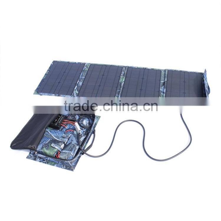 Monocrystalline Silicon Material portable folded solar cell panels for camping car battery