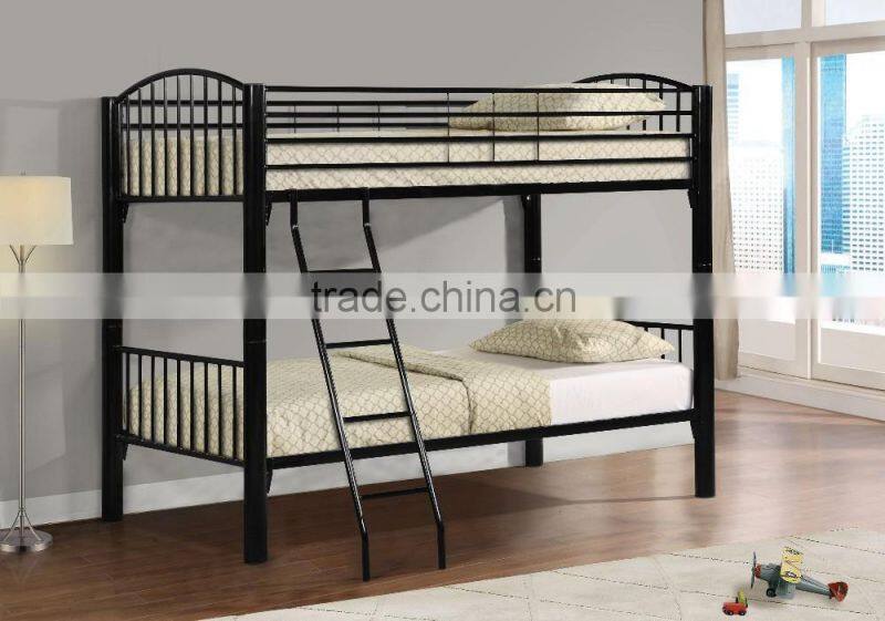 modern design durable steel dormitory furniture bunk bed frame metal bunk bed