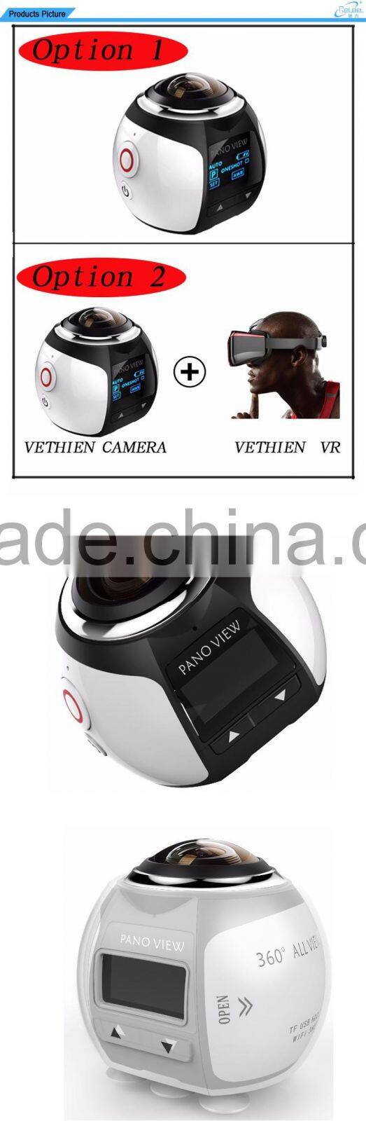 RLDV-V2 360degree Digital Cameras for Sports 4k Action Cameras & Camcorders with Allwinner V3 chipset