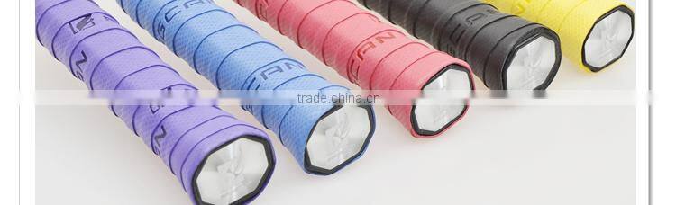 Customized Sweat-Absortion Badminton Stiletto PU Grip, Tennis Overgrip
