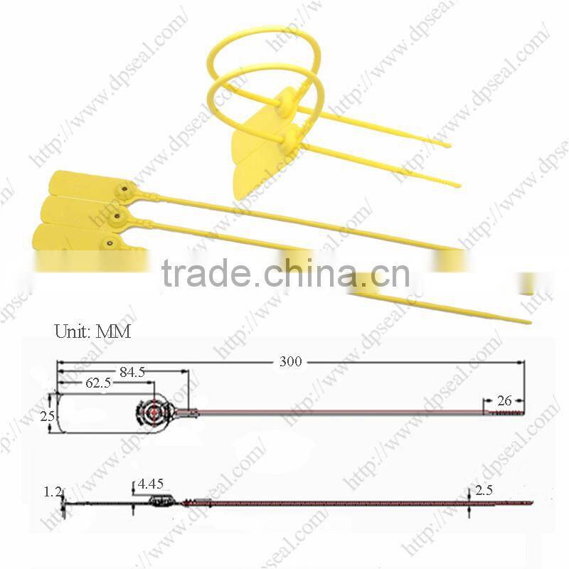 Metal Insert Blocking Plastic Security Seal DP-300RH