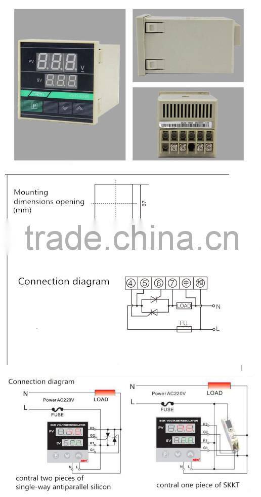 SCR voltage regulator SCR control single-way antiparallel silicon ZKD-3A