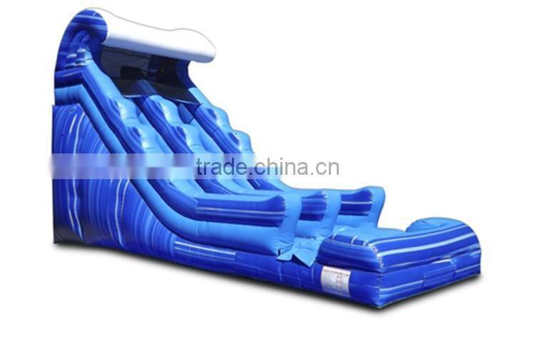 2016 HOT new design adult size giant inflatable water slide