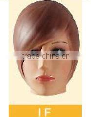 Skin color Female Mannequin Head For Wig Sunglass Scarf Jewelry Hat Display
