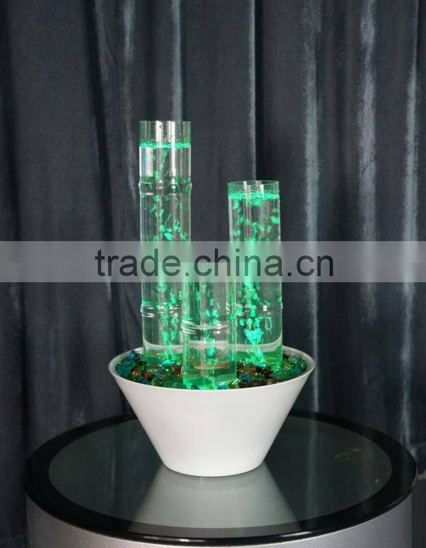 colorful Lucky Bubble Fountain with LED color changing
