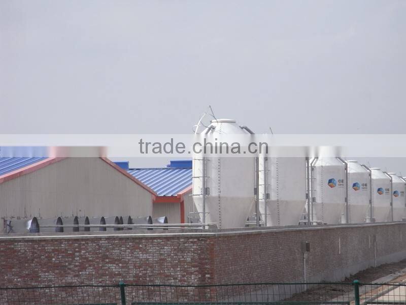 feed storage silo for chicken farm