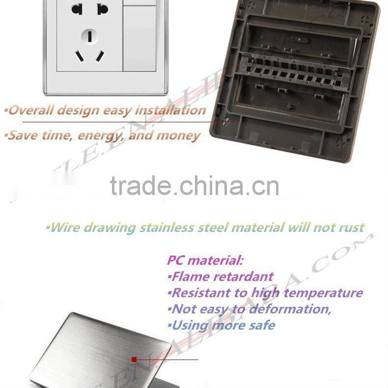 wall switch and socket Factory Supply OEM Reasonable Price For All Standard Wall Switch and Socket