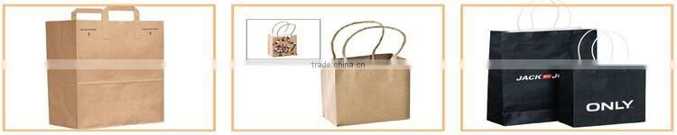 custom fashion free design kraft paper bags