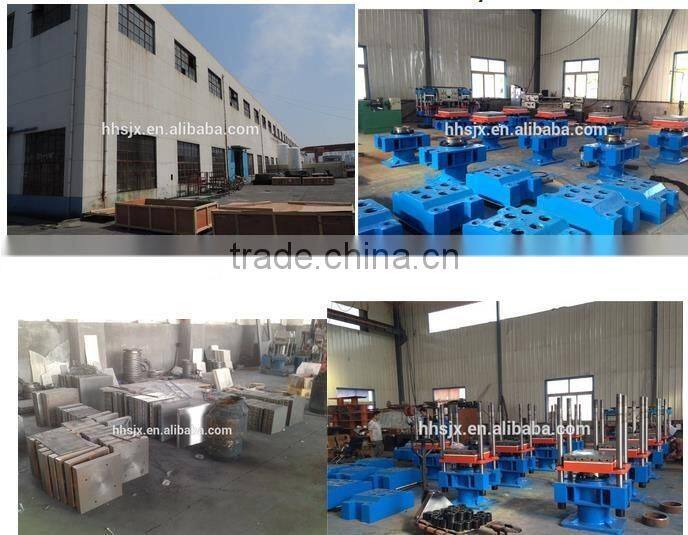 four column type rubber tile vulcanizer/rubber tile curing press/rubber floor vulcanizer