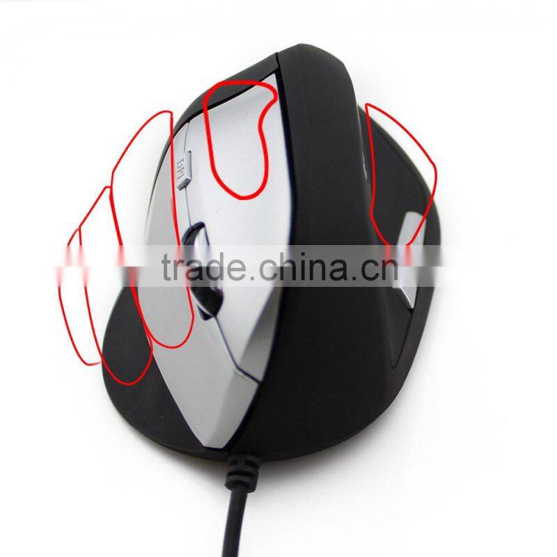 6 Buttons USB Wired Ergonomic Vertical Optical Mouse 800 1200 1600 2000 DPI