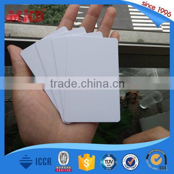 MDI96 Inkjet customized shape PVC Card for epson l800 printer