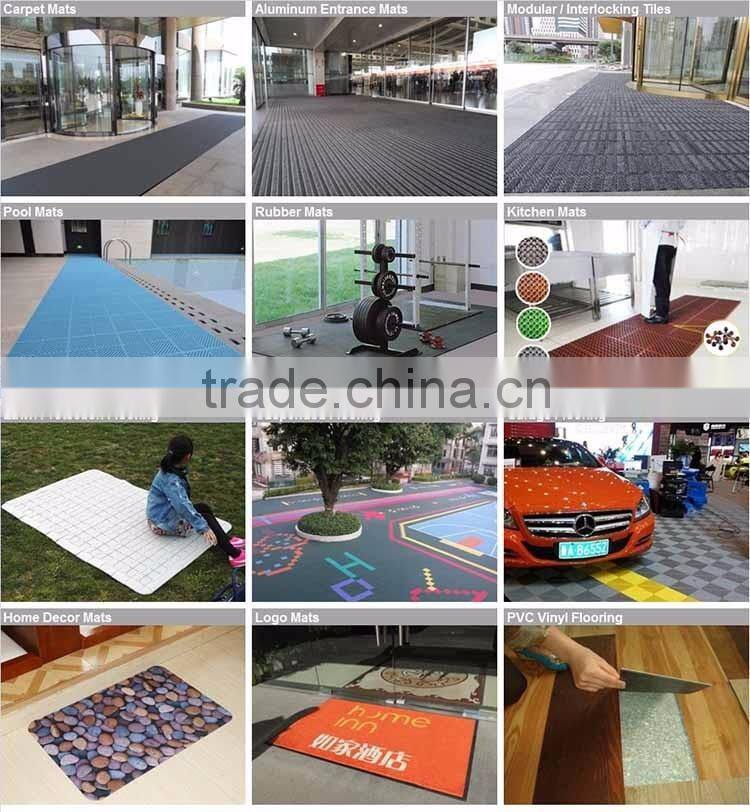 Heavy Duty 18mm Thickness PP Interlocking Plastic Garage Floor Tiles for Car Show