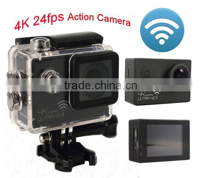 Ultra HD 4K 12MP Mini WiFi Camera 30m Waterproof Underwater Sports Action Camera