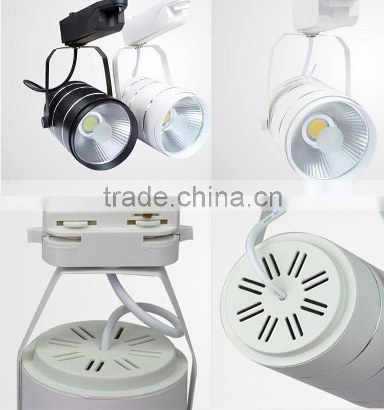 High lumen efficiency indoor lighting 12W led track light